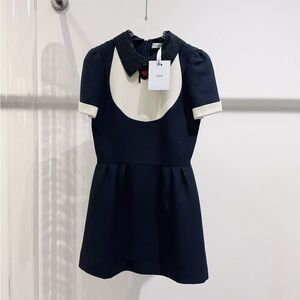 🚩steal authentic Dior Dress in Black and White